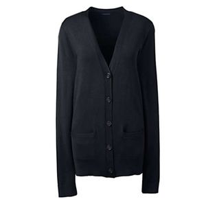 4️⃣for2️⃣0️⃣! Black Long Cardigan with Pockets